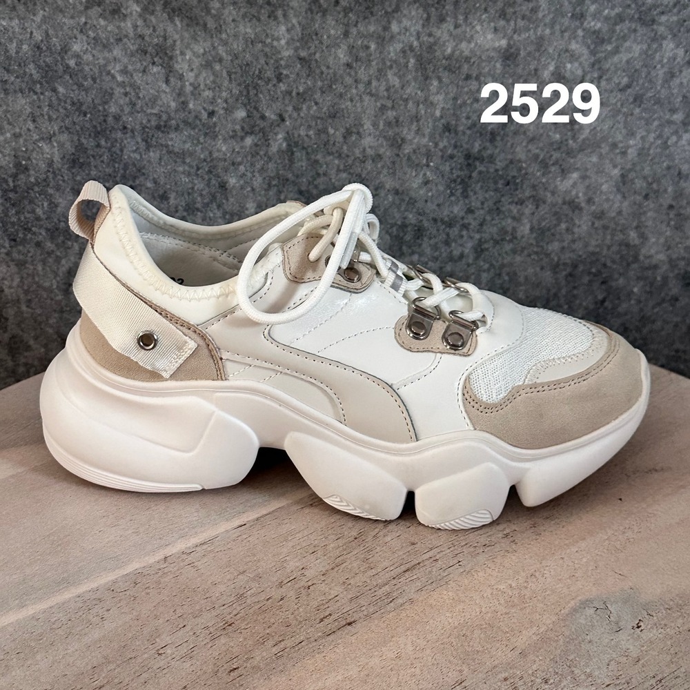 Berness Women Size 9 Chunky Platform Sneakers Thick Sole Walking Casual Trainers - Picture 8 of 16